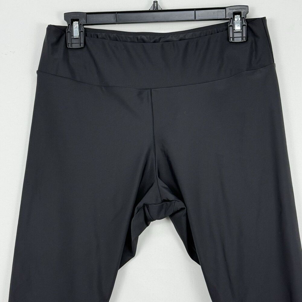 Calypsa by ModLi Long Bike Swim Shorts Size L Black UPF Protection Activewear - Picture 4 of 12
